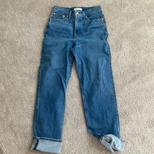 Madewell the Perfect Vintage Straight Jean